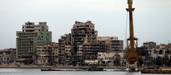 Cidade de Bengazi, na Líbia - Sputnik Brasil