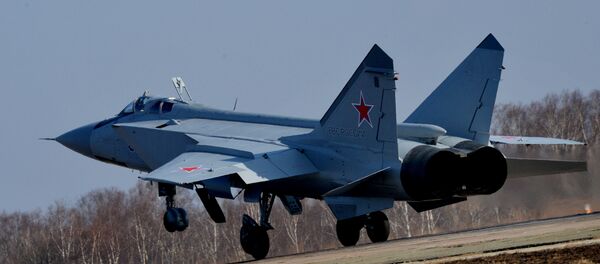 O caça russo MIG-31 O caça russo MIG-31 - Sputnik Brasil