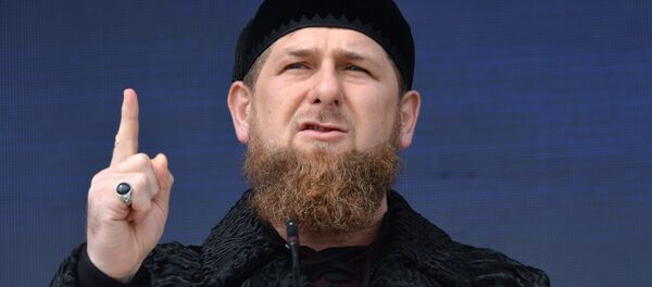 O líder interino da República de Chechênia Ramzan Kadyrov - Sputnik Brasil