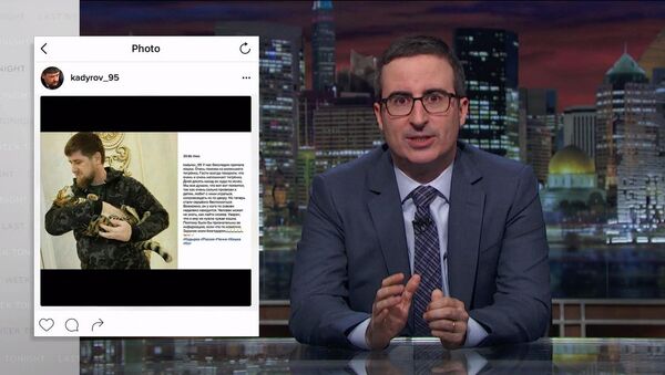 Apresentador de HBO John Oliver - Sputnik Brasil