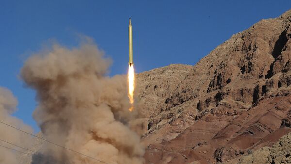 O Irã lança o míssil balístico (foto de arquivo) - Sputnik Brasil