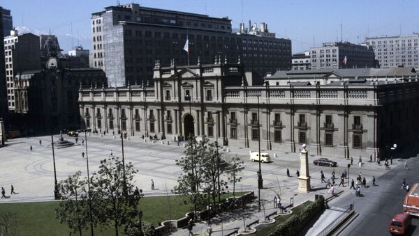 Palácio de La Moneda em Santiago do Chile - Sputnik Brasil