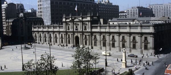 Palácio de La Moneda em Santiago do Chile - Sputnik Brasil
