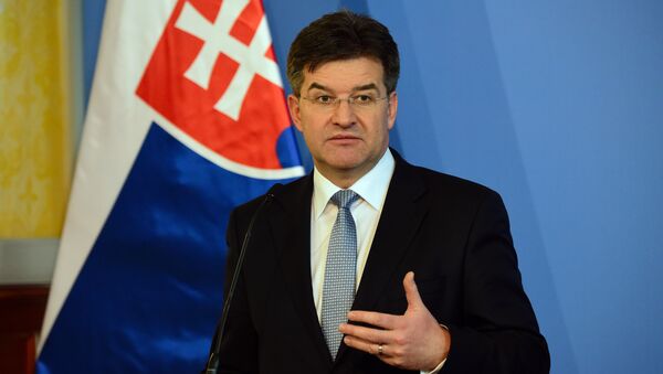 Miroslav Lajcak, ministro das Relações Exteriores da Eslováquia - Sputnik Brasil