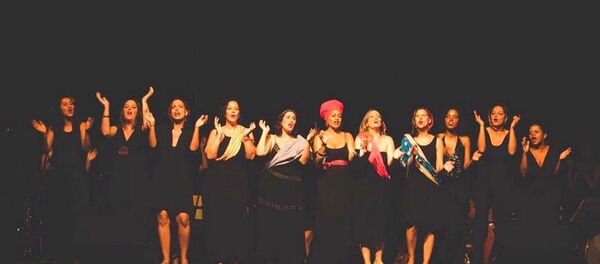 Grupo Primavera das Mulheres no #OcupaMinC do Rio - Sputnik Brasil