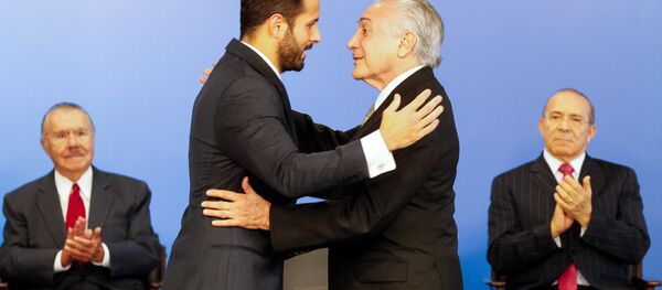 Cerimônia de Posse de Marcelo Calero como Ministro da Cultura - Sputnik Brasil