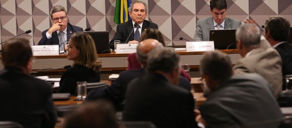 Reunião da comissão do impeachment no Senado - Sputnik Brasil