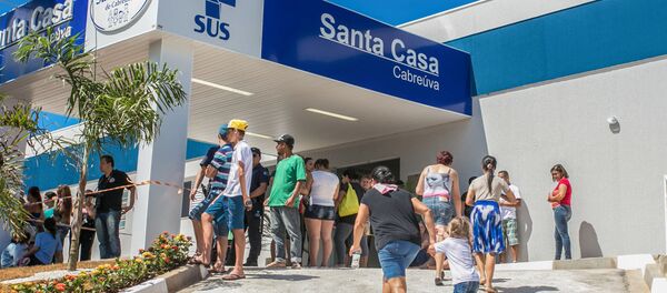 cortes na saúde - Sputnik Brasil