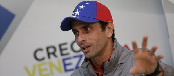 Henrique Capriles, líder da oposição venezuelana - Sputnik Brasil