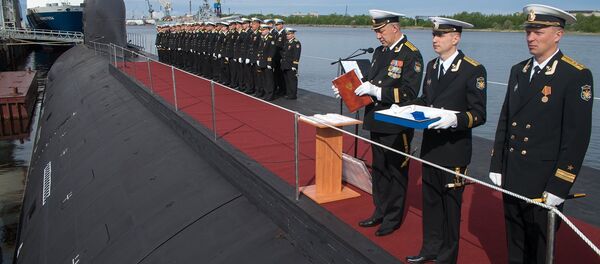 O primeiro submarino multifuncional Yasen SSBN entra no serviço da Marinha russa - Sputnik Brasil