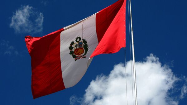 Bandeira do Peru - Sputnik Brasil
