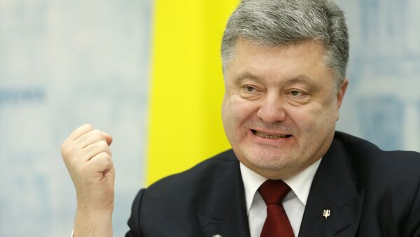 Presidente ucraniano Pyotr Poroshenko - Sputnik Brasil