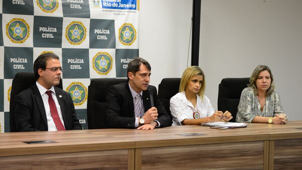 Delegados fazem coletiva de imprensa - Sputnik Brasil
