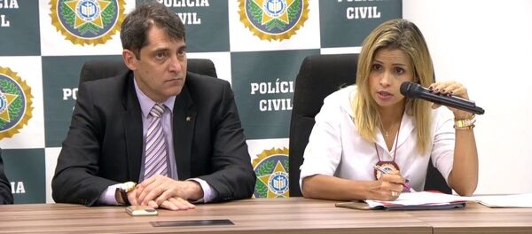 Polícia Civil do Rio confirma em coletiva, que houve estupro coletivo Polícia Civil do Rio confirma em coletiva, que houve estupro coletivo - Sputnik Brasil