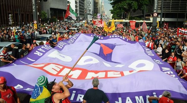 Protesto MTST - Sputnik Brasil