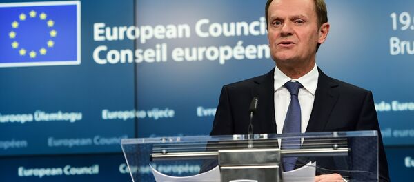 Donald Tusk, presidente do Conselho Europeu - Sputnik Brasil