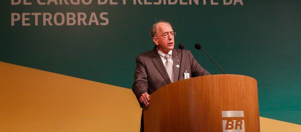 Cerimônia de transmissão de cargo ao novo presidente da Petrobras, Pedro Parente - Sputnik Brasil