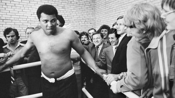Muhammad Ali em Moscou, 15.07.1976 - Sputnik Brasil