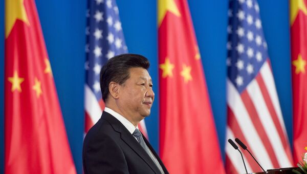 Presidente chinês Xi Jinping fala na sessão de abertura do 6º Diálogo Econômico e Estratégico entre os EUA e a China (imagem referencial) - Sputnik Brasil