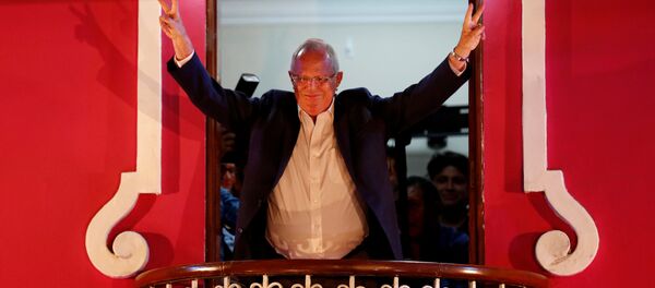 Pedro Pablo Kuczynski, presidente do Peru - Sputnik Brasil