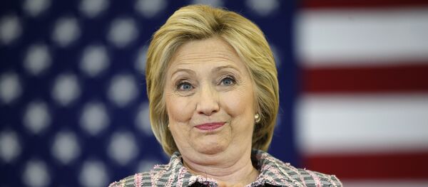 Presidenciavel democrata Hillary Clinton - Sputnik Brasil