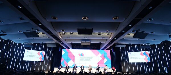 Fórum Nova Época do Jornalismo: a Despedida do Mainstream organizada pela agência Rossia Segodnya - Sputnik Brasil