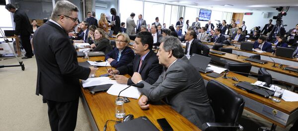 Reunião da Comissão Especial do Impeachment no Senado - Sputnik Brasil