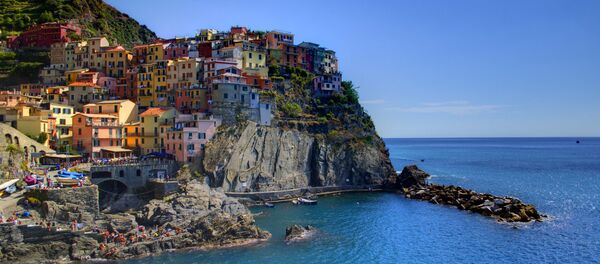 Manarola, Ligúria, Itália - Sputnik Brasil