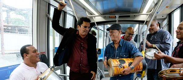 Inauguração do VLT Rio de Janeiro 2016 - Sputnik Brasil