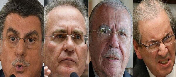 Rodrigo Janot pede prisão de Romero Jucá, Renan Calheiros, José Sarney e Eduardo Cunha - Sputnik Brasil
