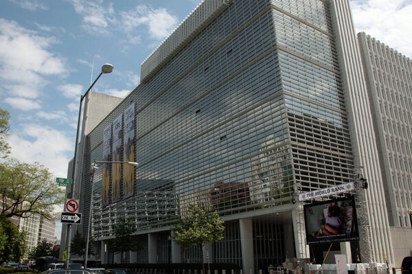 A sede do Banco Mundial em Washington A sede do Banco Mundial em Washington - Sputnik Brasil