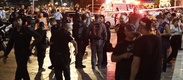 Tiroteio em Tel Aviv - Sputnik Brasil