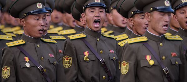Militares norte-coreanos - Sputnik Brasil