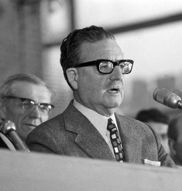 Salvador Allende en la URSS - Sputnik Brasil