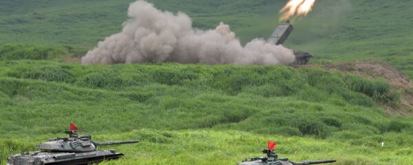 exercícios militares das Forças de Autodefesa do Japão - Sputnik Brasil