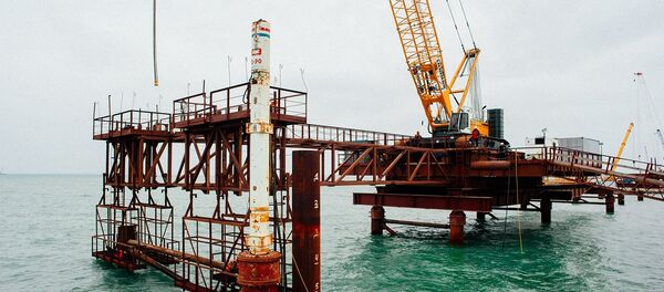Construção da Ponte de Kerch na Criméia - Sputnik Brasil