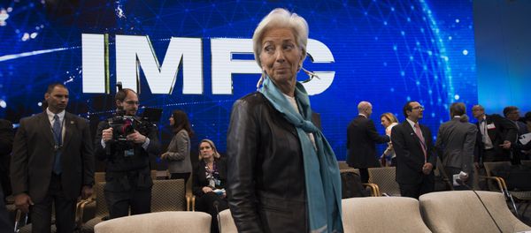 A diretora-gerente do Fundo Monetário Internacional (FMI), Christine Lagarde. 16 de abril, 2016 - Sputnik Brasil