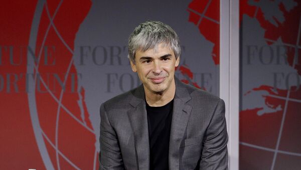 Larry Page, cofundador de Google - Sputnik Brasil