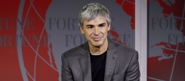 Larry Page, cofundador de Google - Sputnik Brasil