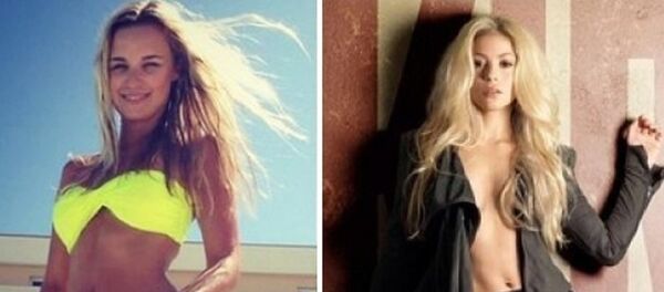 Klarka Necid, Shakira - Sputnik Brasil