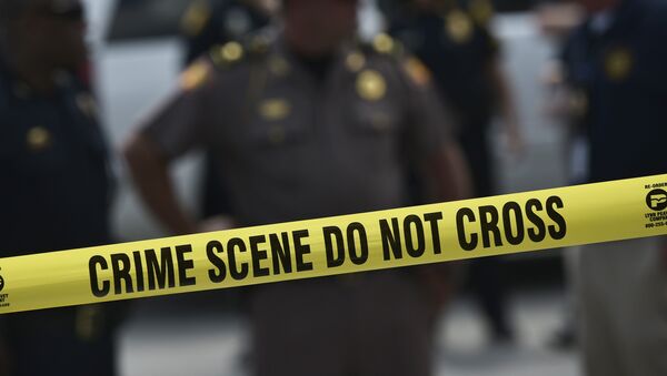 Polícia norte-americana em cena de crime, em Orlando, Flórida, em 12 de junho de 2016 (imagem referencial) - Sputnik Brasil