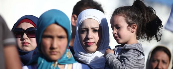 Campo de Refugiados em Atenas - Sputnik Brasil