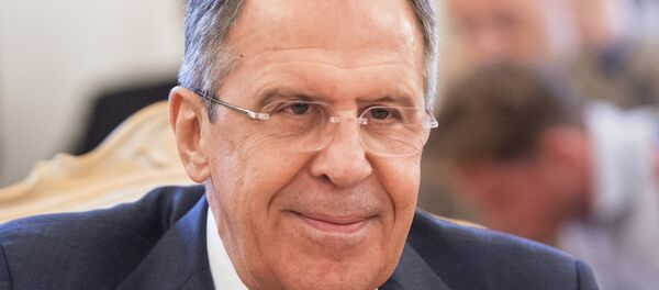 O ministro das Relações Exteriores russo Sergei Lavrov - Sputnik Brasil
