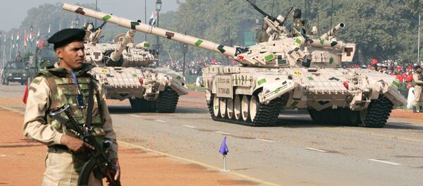 Parada militar em Nova Deli - Sputnik Brasil