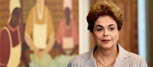 Dilma Rousseff, a presidente afastada Dilma Rousseff, a presidente afastada - Sputnik Brasil
