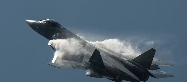 Sukhoi PAK FA T-50 - Sputnik Brasil