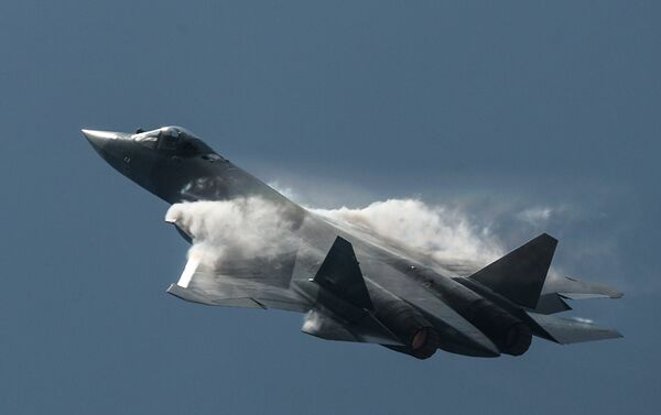 Sukhoi PAK FA T-50 - Sputnik Brasil