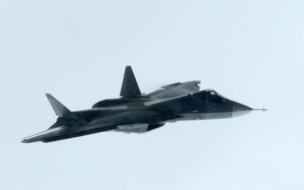 Sukhoi PAK FA T-50 - Sputnik Brasil