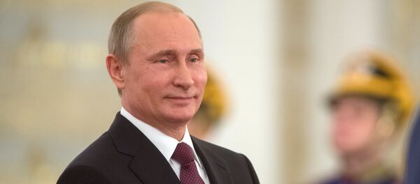 Presidente russo Vladimir Putin participa da cerimônia de condecoração, Kremlin, Rússia, 12 de junho de 2016 (foto de arquivo) - Sputnik Brasil