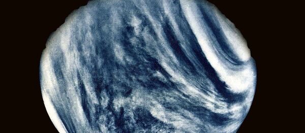 Primeiro foto de Vénus feito pela sonda planetária Mariner 10 - Sputnik Brasil